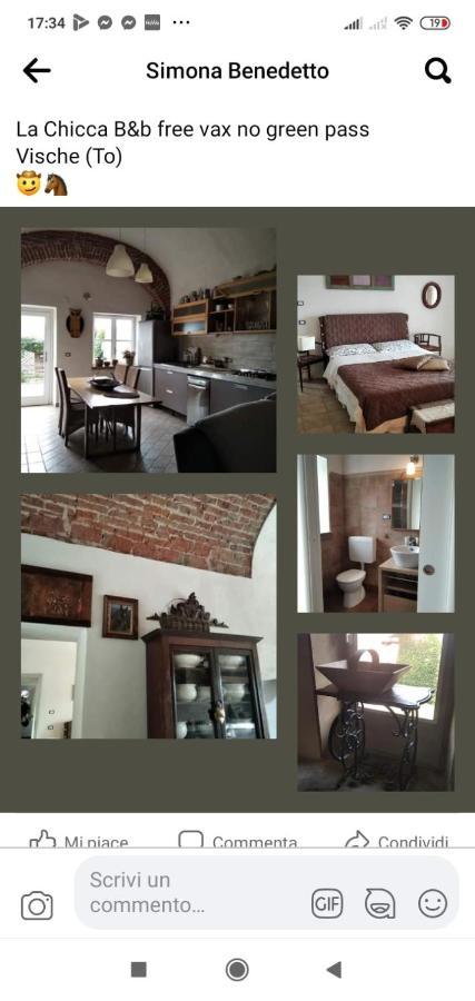 La Locanda Di Chicca Vische Bagian luar foto